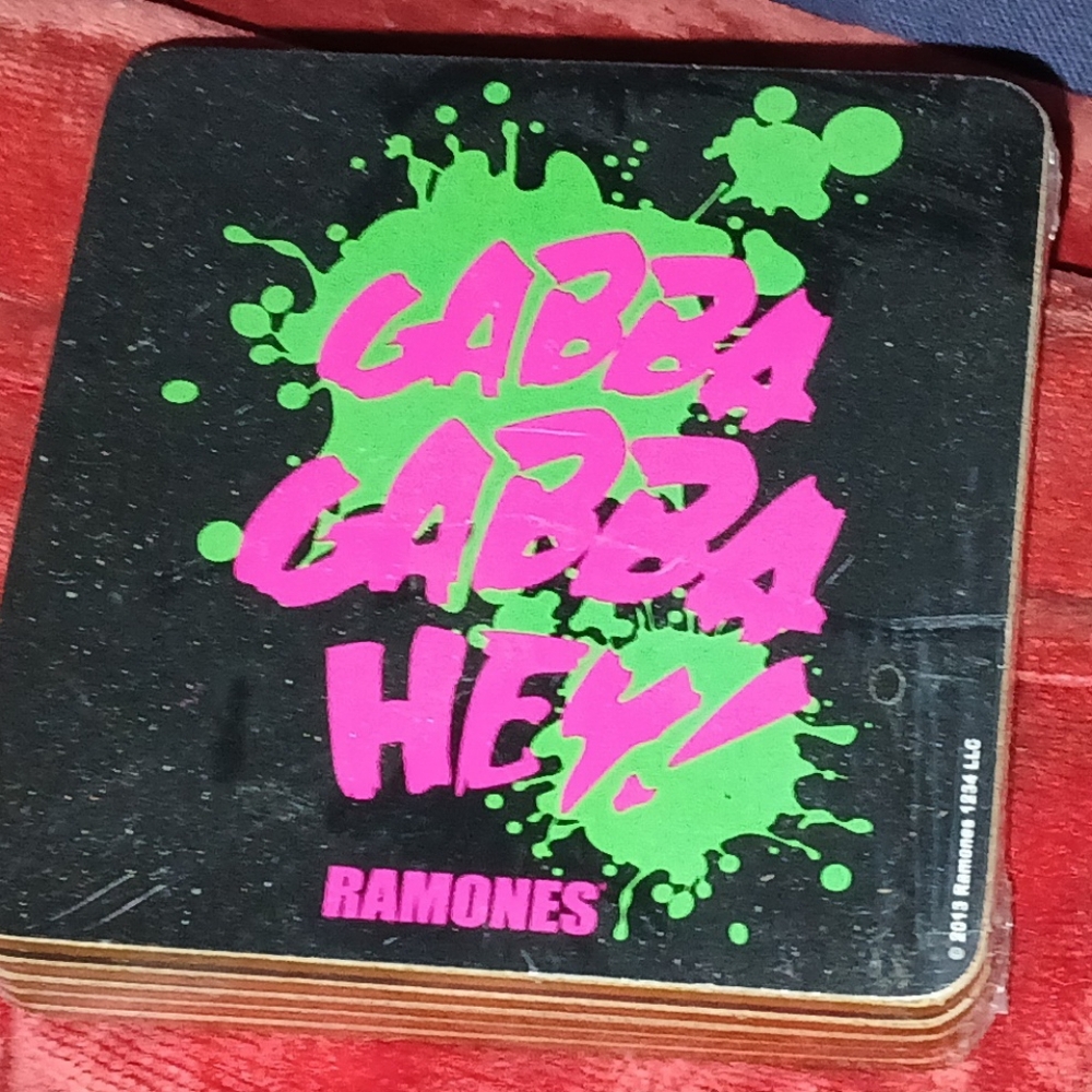 Ramones coaster set